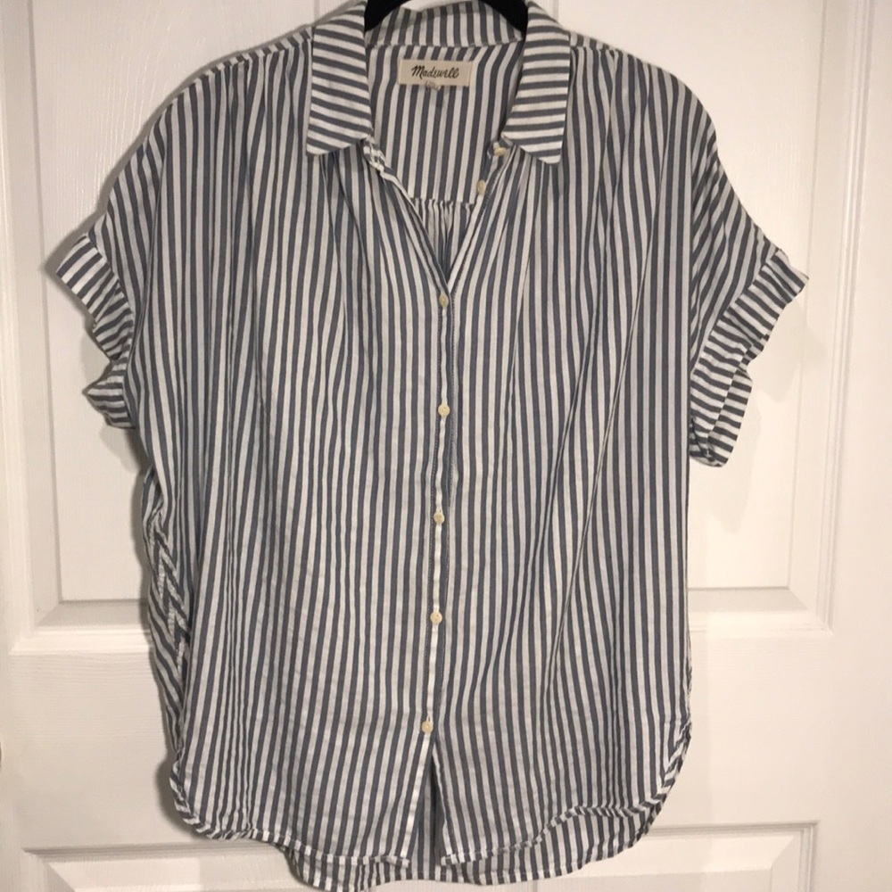 Madewell striped blouse